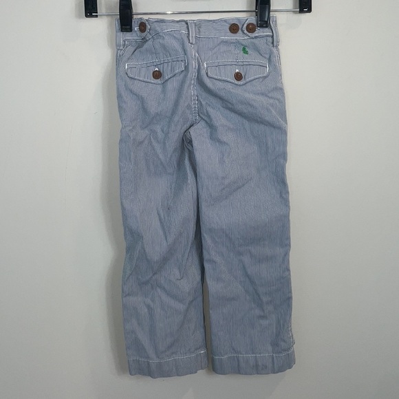 Polo by Ralph Lauren pinstripe pants kids boys size 4/4T - Picture 3 of 5